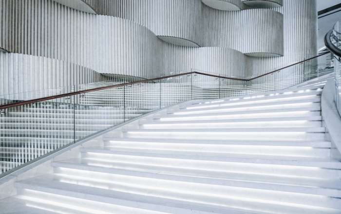 Spiral luxury staircase